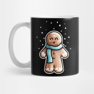 Kawaii Cute Gingerbread Person Mug